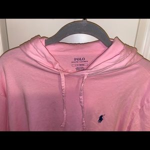 pink polo ralph lauren hoodie